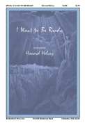 I Want To Be Ready by - Helvey Howard - for SATB and Piano