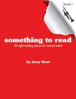 Something to Read by West Jerry for Trumpet 1