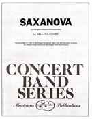 Saxanova by Holcombe Bill for Alto Saxophone w/ Band
