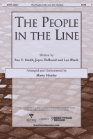 People in the Line by Smith DeBoard Blac - Hamby Marty - for SATB and Piano