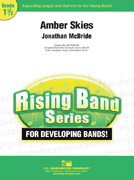 Amber Skies by McBride Jonathan for Concert Band