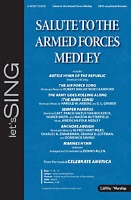 Salute to the Armed Forces Medley by Various - Allen Dennis - for Accompaniment CD