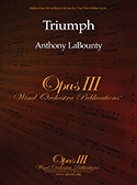 Triumph by LaBounty Anthony for Concert Band
