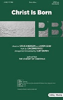 Christ Is Born by Puccini Giacomo - Duren Cliff - Amerson and Gray for SATB and Piano
