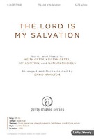 Lord Is My Salvation by Getty Myrin and Nockels - Hamilton David - for SATB and Piano