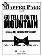 Go Tell It On The Mountain by - Montgomery Mat - for Jazz Ensemble