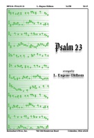 Psalm 23 by - Oldham L Eugene - for SATB and Piano (Chinese Folk Melody)