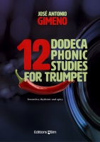 12 Dodeca Phonic Studies for Trumpet by Gimeno Jose Antonio for Trumpet