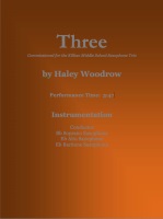 Three - Print Edition by Woodrow Haley for Full Score