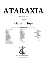 Ataraxia by Hope Garrett for Concert Band