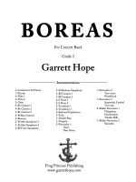 Boreas by Hope Garrett for Concert Band