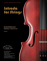Intrada for Strings by Bobrowitz David - Law J Cameron - for String Orchestra
