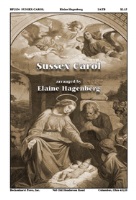 Sussex Carol by - Hagenberg Elaine - for SATB and Piano