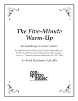 The Five-Minute Warm-Up by Marchand Todd for Concert Band