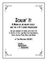 Scalin' It by Marchand Todd for Jazz Ensemble