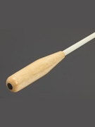 Baton--TAKT 13" Pencil Baton (Ebony) Dot Inlay Whitewood for Baton