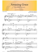 Amazing Grace forman Marianne for SATB and Piano