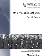 Ave verum corpus by French Paul M for SSA a cappella