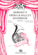 Hornist's Opera & Ballet Handbook by LaBar Arthur - Howard Howard T - for French Horn Orchestral Excerpt