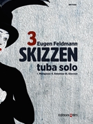 3 Skizzen by Feldmann Eugen for Tuba