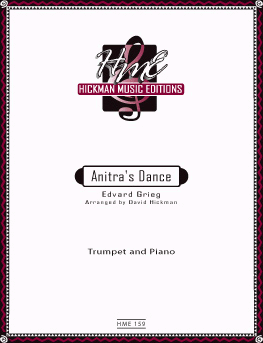 Anitra's Dance by Grieg Edvard - Hickman David - for Trumpet and Piano