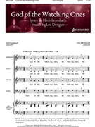 God of the Watching Ones by Dengler Lee for SATB a cappella