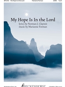 My Hope Is In the Lord forman Marianne for SATB and Piano