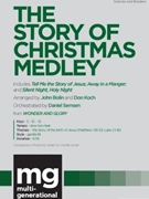 Story of Christmas Medley by Various - Bolin and Koch - for SATB and Piano