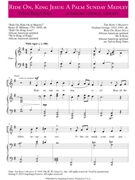Ride On King Jesus - A Palm Sunday Medley