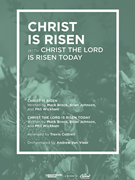 Christ Is Risen with Christ the Lord Is Risen Today by Brock Johnson Wickham - Cottrell Travis - Charles Wesley for SATB and Piano