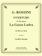 La Gazza Ladra Overture by Rossini Gioachino - Bergler Geoffrey - for 10 Brass