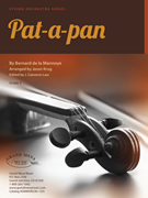 Patapan by de la Monnoye Bernard - Krug Jason W - for String Orchestra