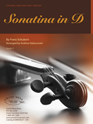 Sonatina in D by Schubert Franz - Dabczynski Andrew - for String Orchestra