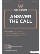 Answer the Call by Harland Machen and Machen - Duren Cliff - for SATB