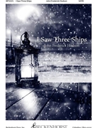 I Saw Three Ships by - Hudson John Frederick - for SATB and 4 Hand Piano