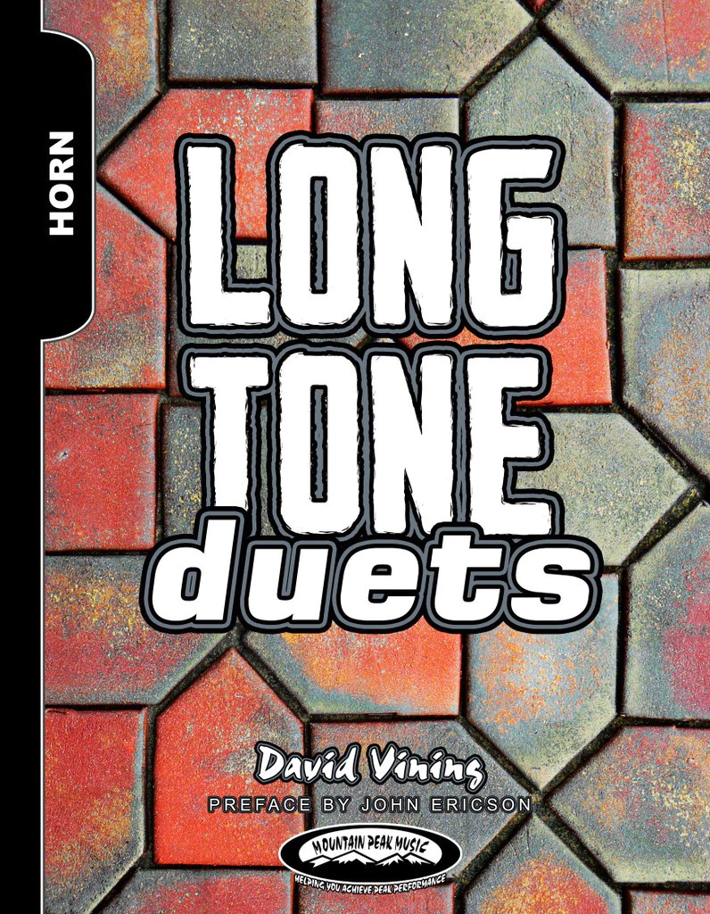 Long Tone Duets for Horn by Vining David for French Horn Duet (Spiral Bound)