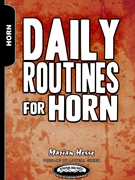 Daily Routines for Horn by Hesse Marian - Greer Lowell - for French Horn Method (Spiral Bound)