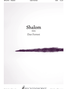 Shalom forrest Dan for SSA (with violin)