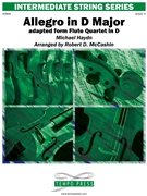 Allegro in D Major (adapted from Flute Quartet in D) by Haydn Michael - McCashin Robert D - for String Orchestra