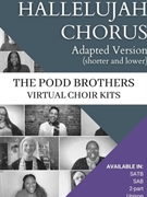 Hallelujah Chorus (Adapted Version) by Handel George Frideric - Podd Adam and Matt - for SA - Virtual Choir Kit