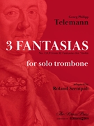 3 Fantasias no. 7, 8, 9 from 12 Fantasias for violin