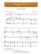 Time of Singing