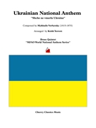 Ukrainian national Anthem (Shche ne vmerla Ukraina)