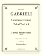 Canzon per sonar primi toni a 8 from Sacrae Symphoniae