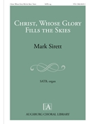 Christ Whose Glory Fills the Skies