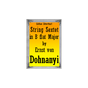 String Sextet in B flat major