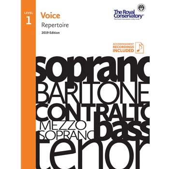 Voice Repertoire 1 - 2019 Edition