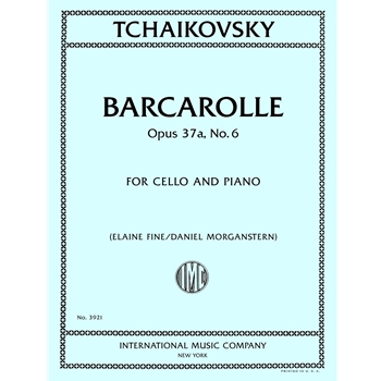 Barcarolle, Opus 37a, No. 6