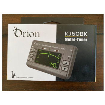 Metronome/Tuner--Orion KJ60BK - Black