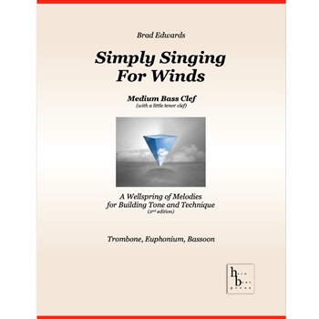 Simply Singing for Winds – Medium Bass Clef